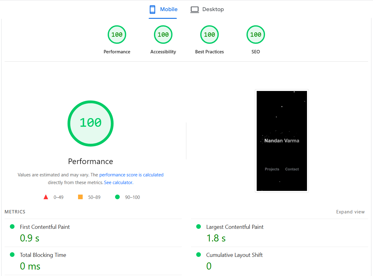 Metrics